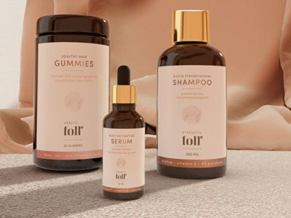 Foll: natuurlijke voedingssupplementen en haarverzorging